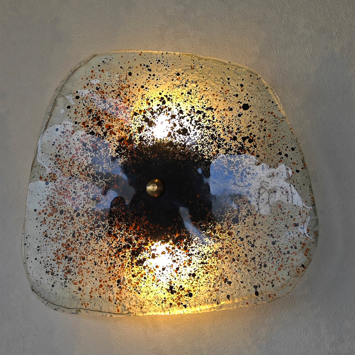 Rock El Yapımı Cam Aplik