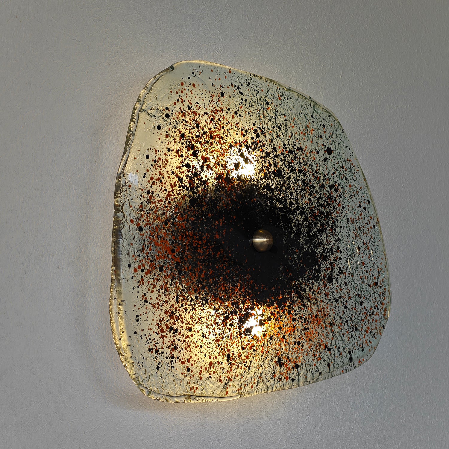 Rock El Yapımı Cam Aplik