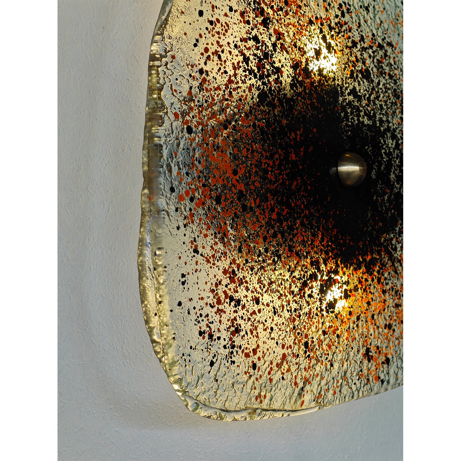 Rock El Yapımı Cam Aplik