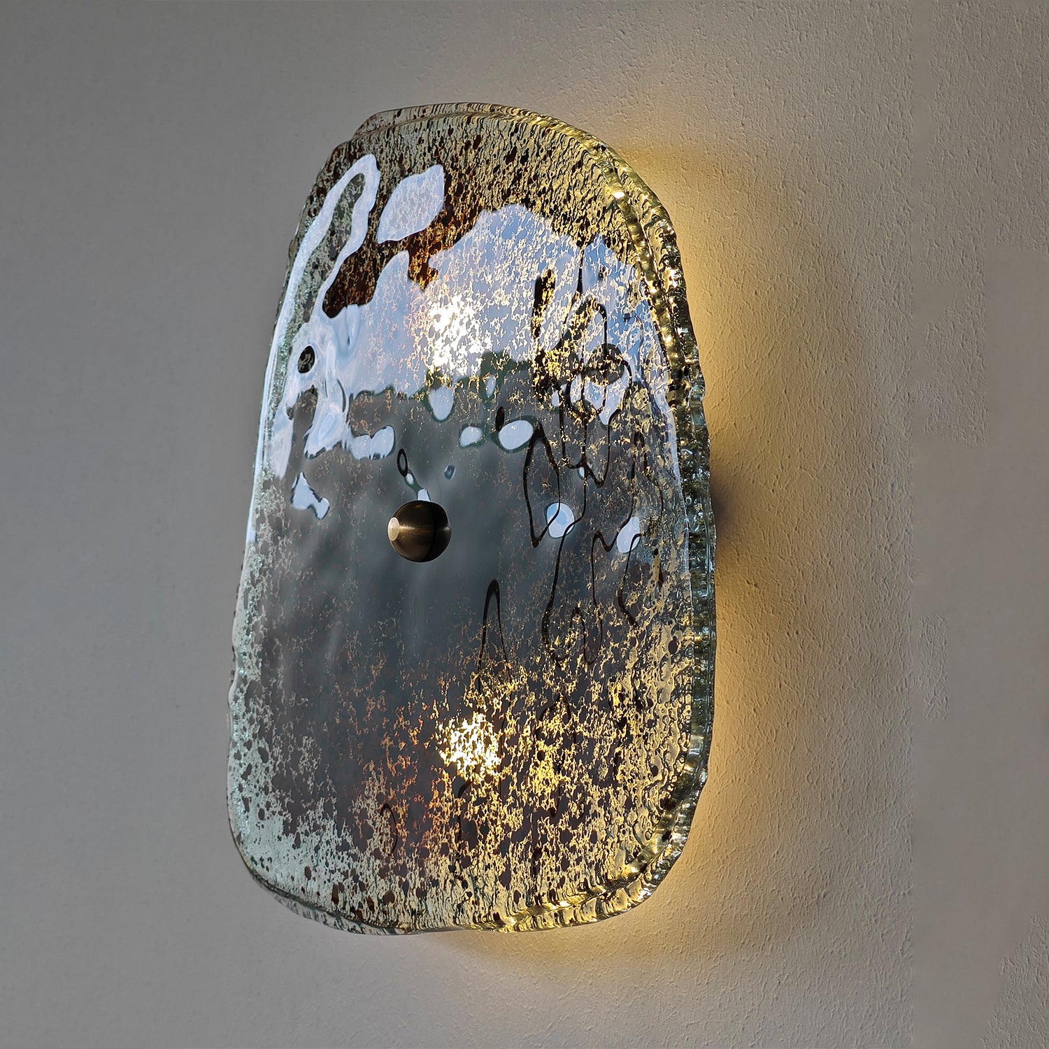 Rock El Yapımı Cam Aplik