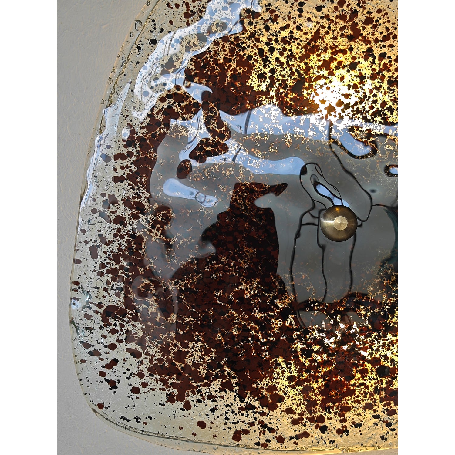 Rock El Yapımı Cam Aplik