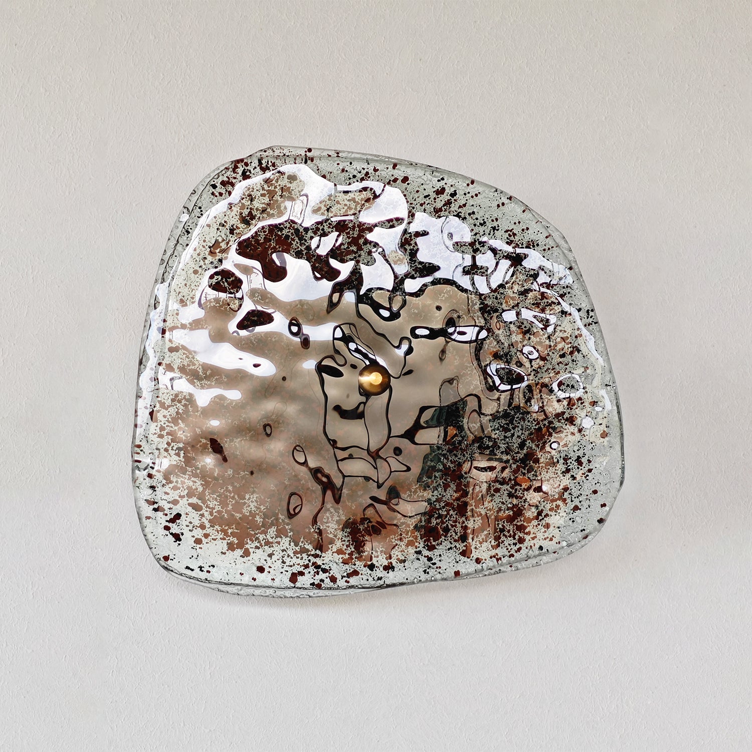 Rock El Yapımı Cam Aplik