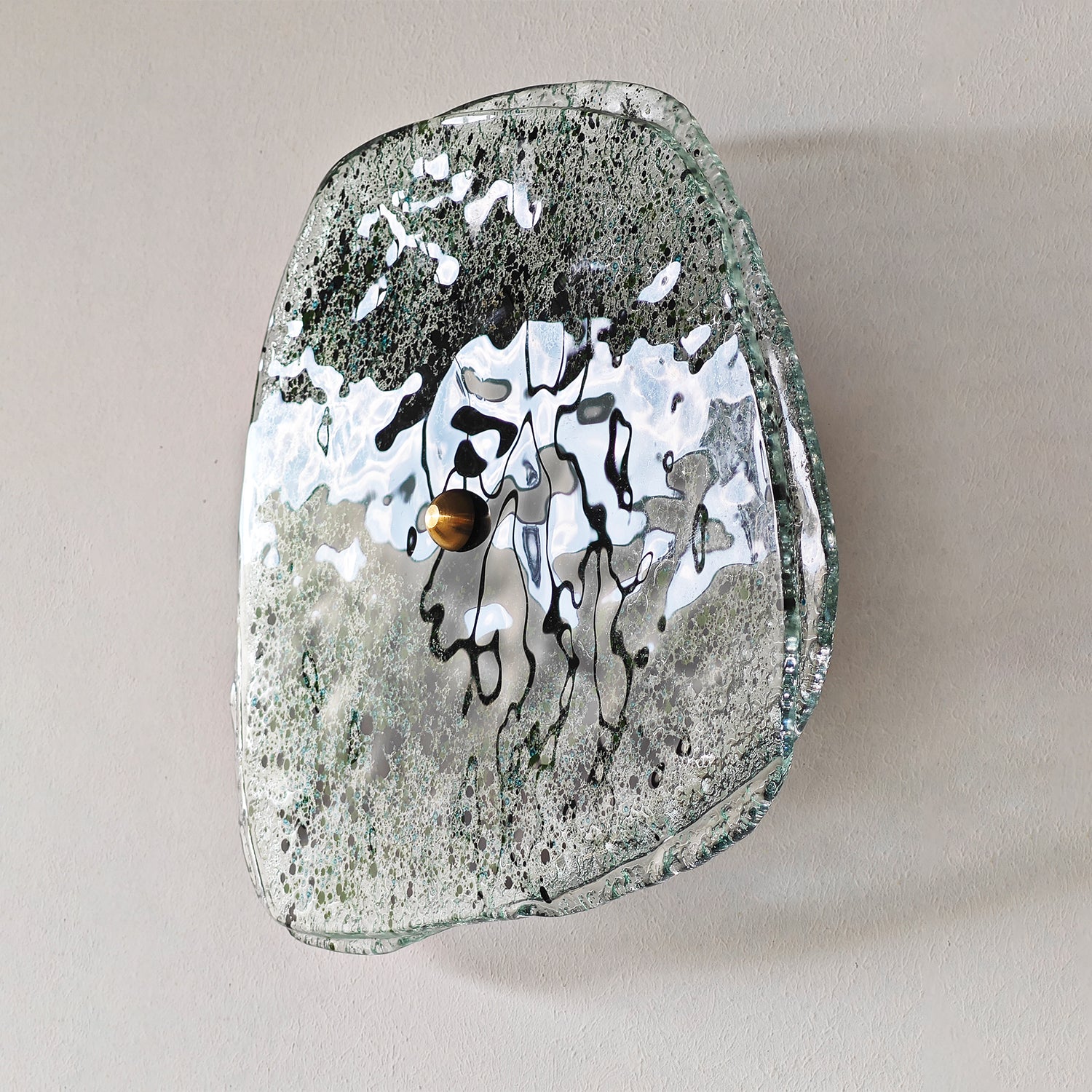 Rock El Yapımı Cam Aplik