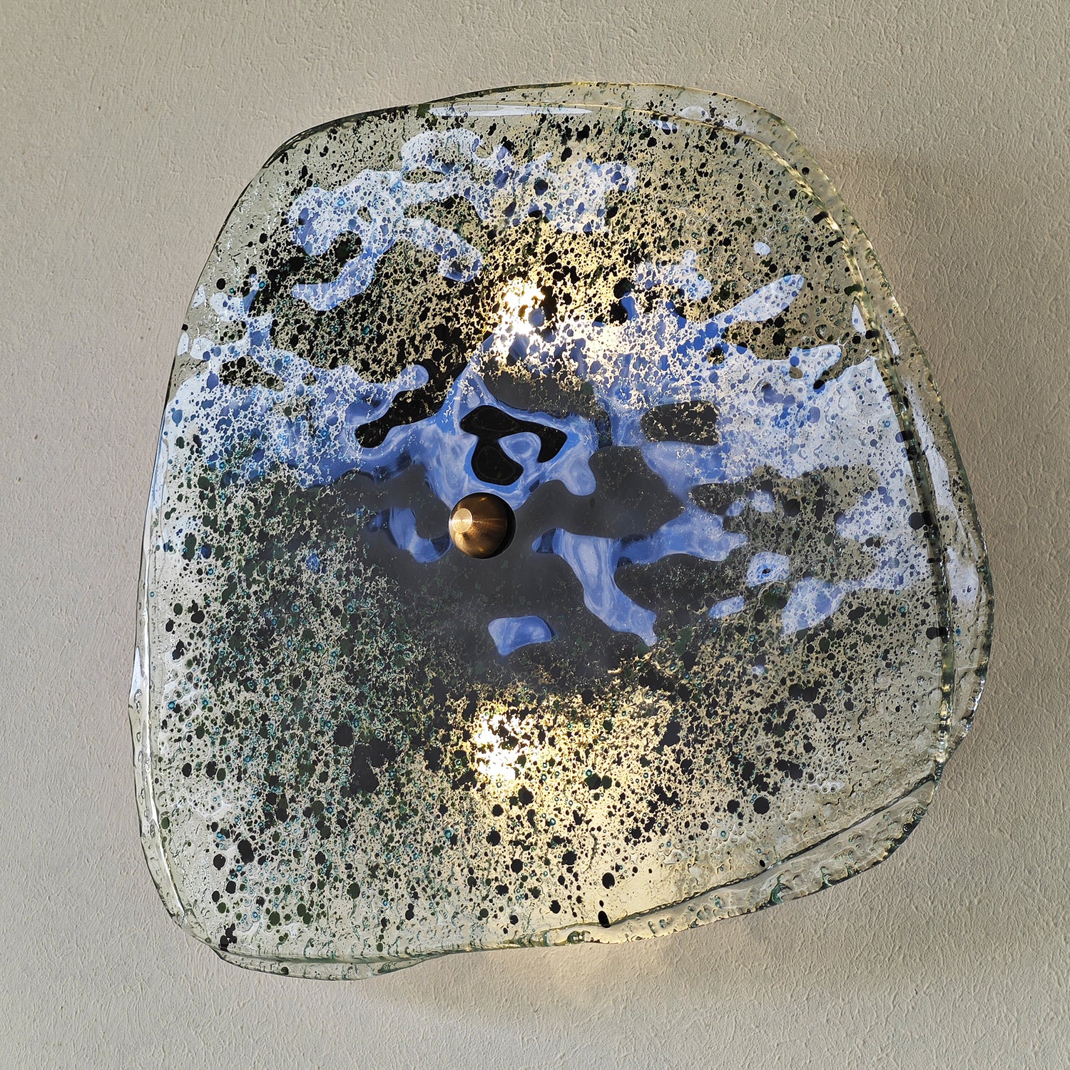 Rock El Yapımı Cam Aplik