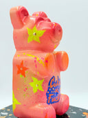 Rölyef Çiçekli Ayıcık Heykeli