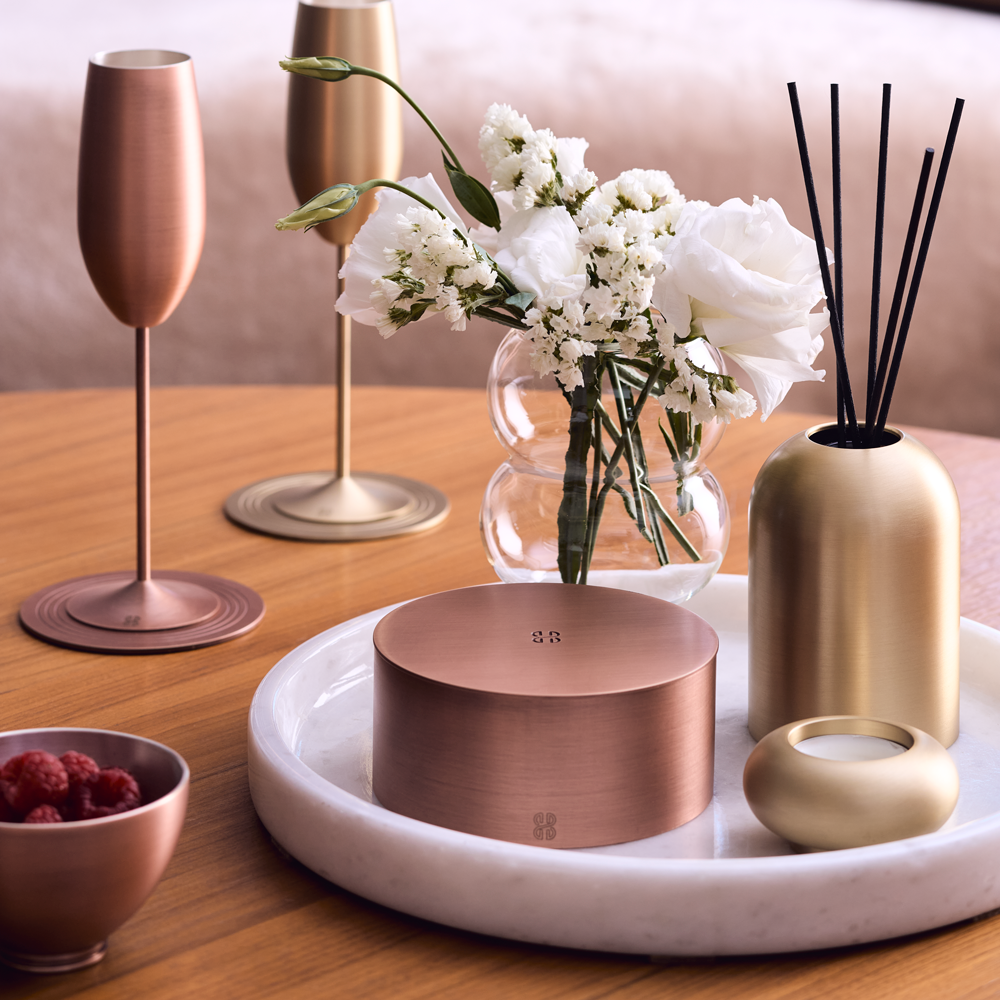 Rome Pirinç Kapaklı Mum