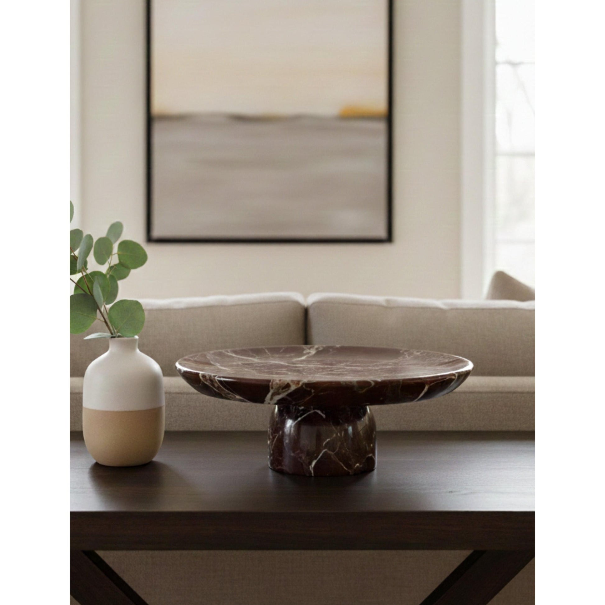 Rosso Levanto Sunum Tabağı