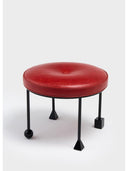 Ruby Stool Deri Puf