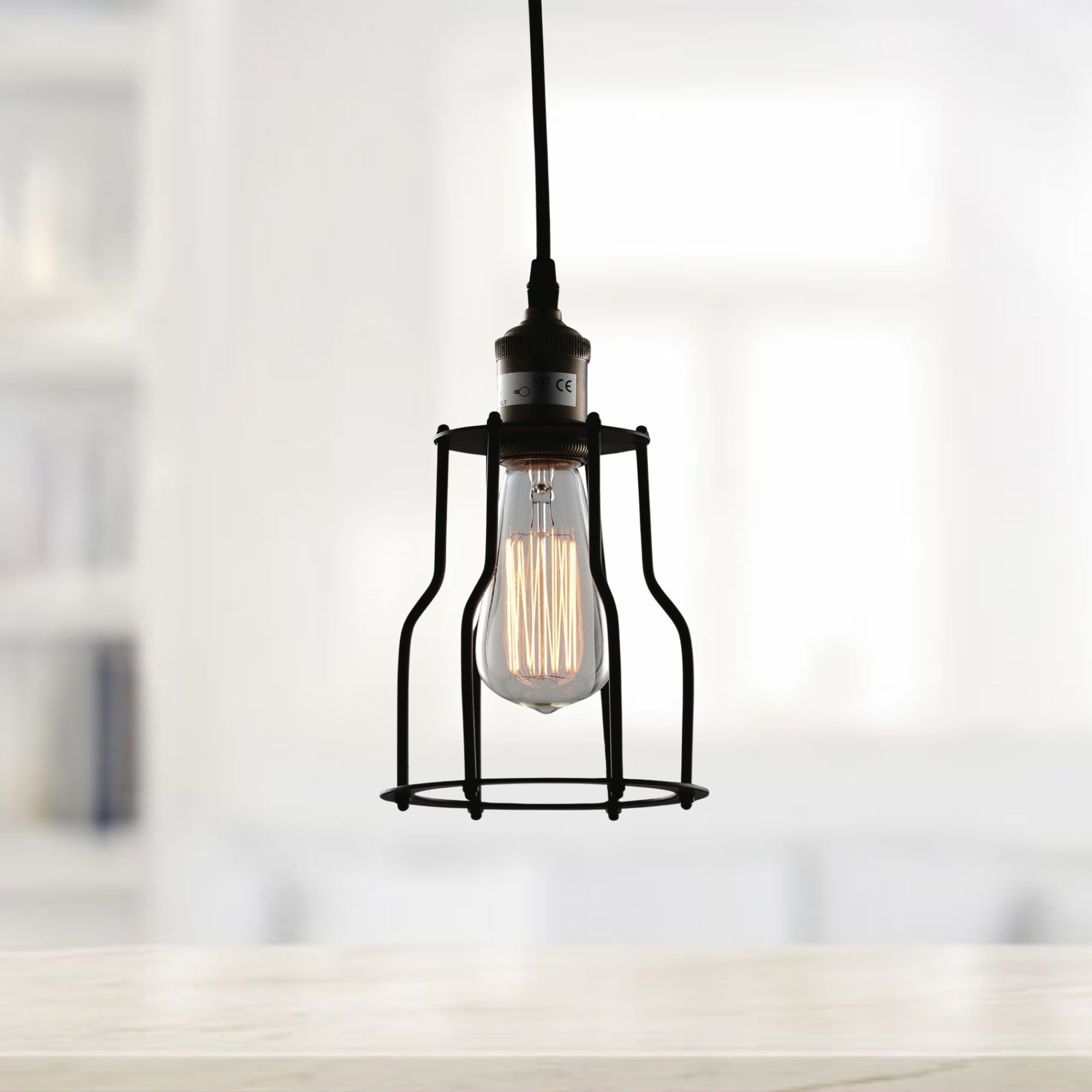 Rustic Cage Mini Sarkıt Avize