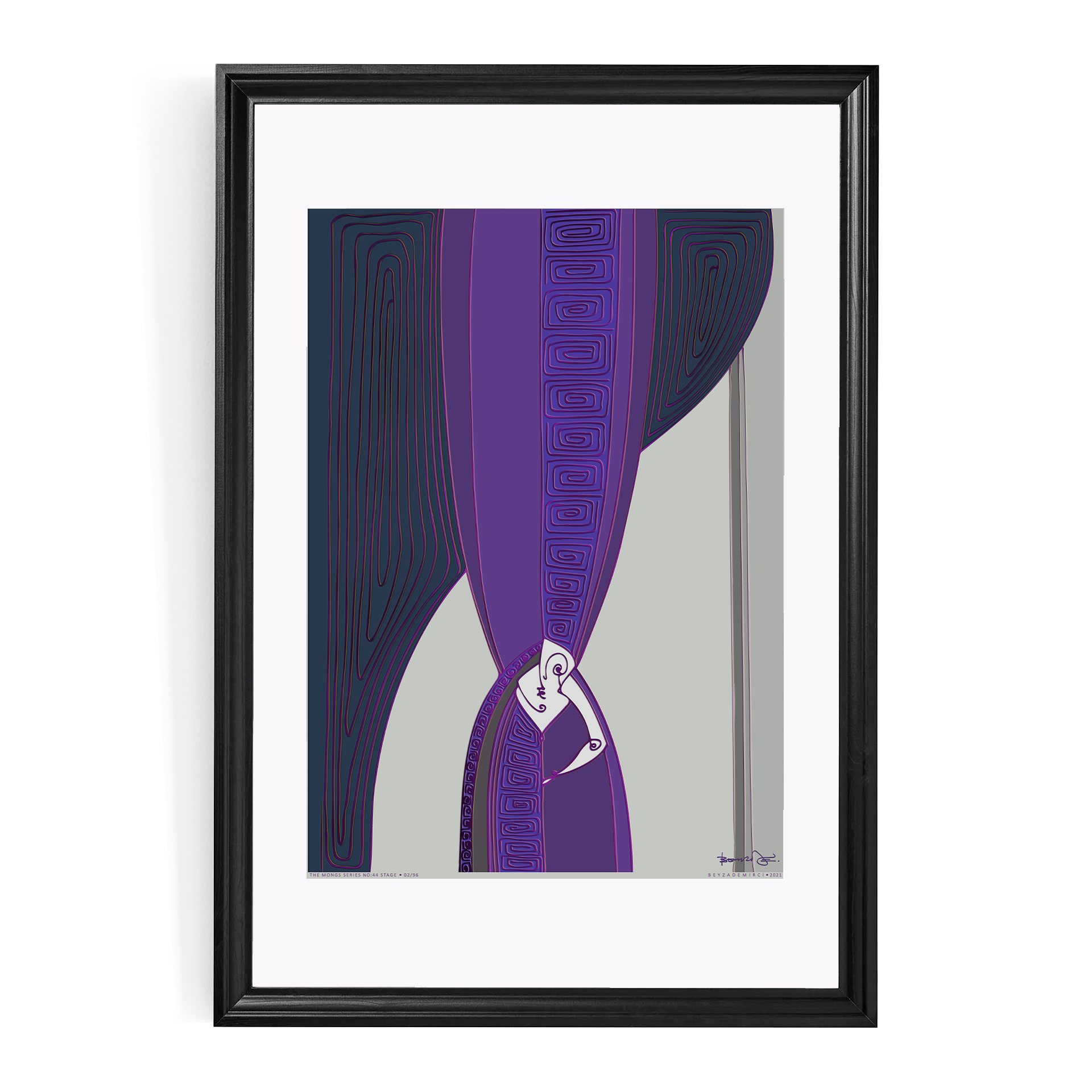 Sahne - Fine Art Baskı