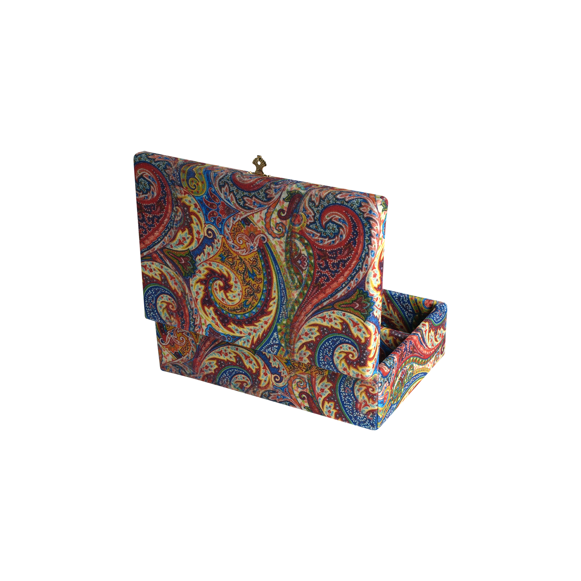 Şal Desen Bölmeli Aksesuar Kutusu