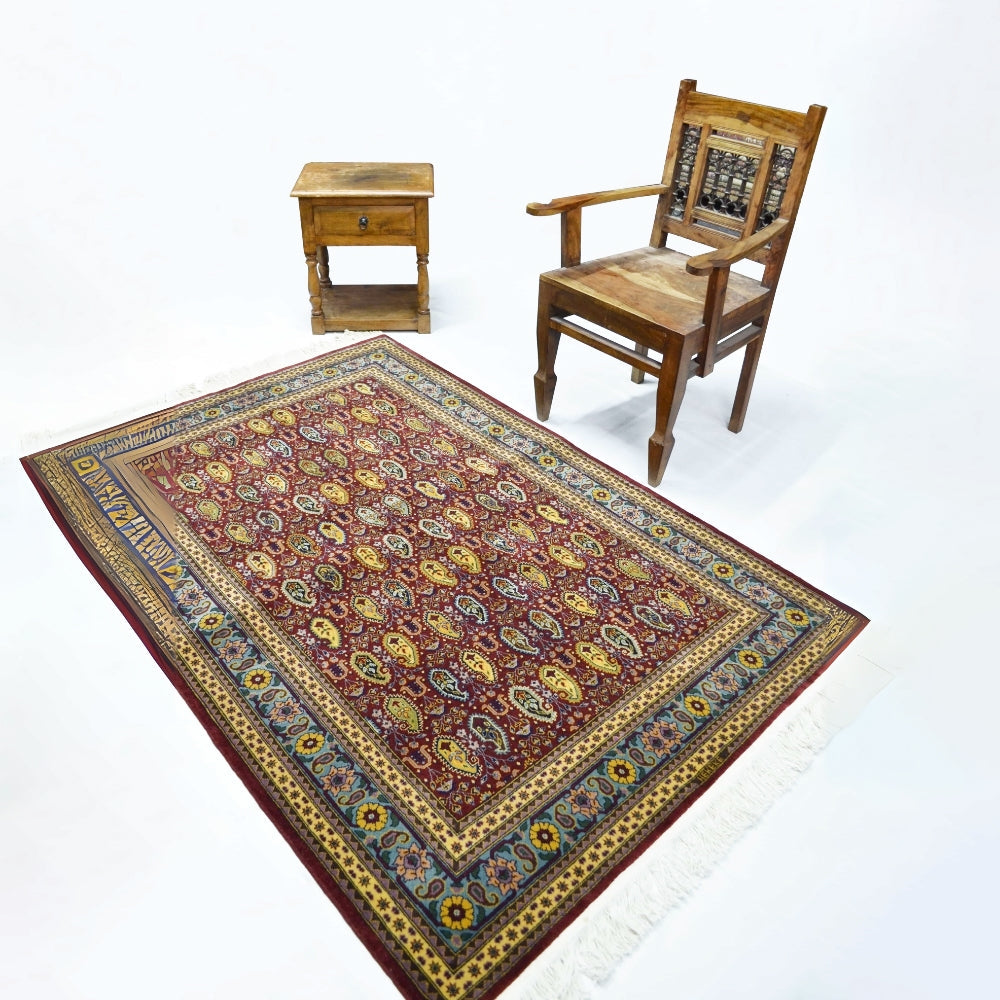 Şal Desenli El Dokuma Hereke Halısı