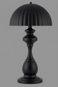 Şamdan Masa Lambası-Masa Lambası-Rose Lighting-Siyah-NowShopFun