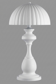 Şamdan Masa Lambası-Masa Lambası-Rose Lighting-Beyaz-NowShopFun