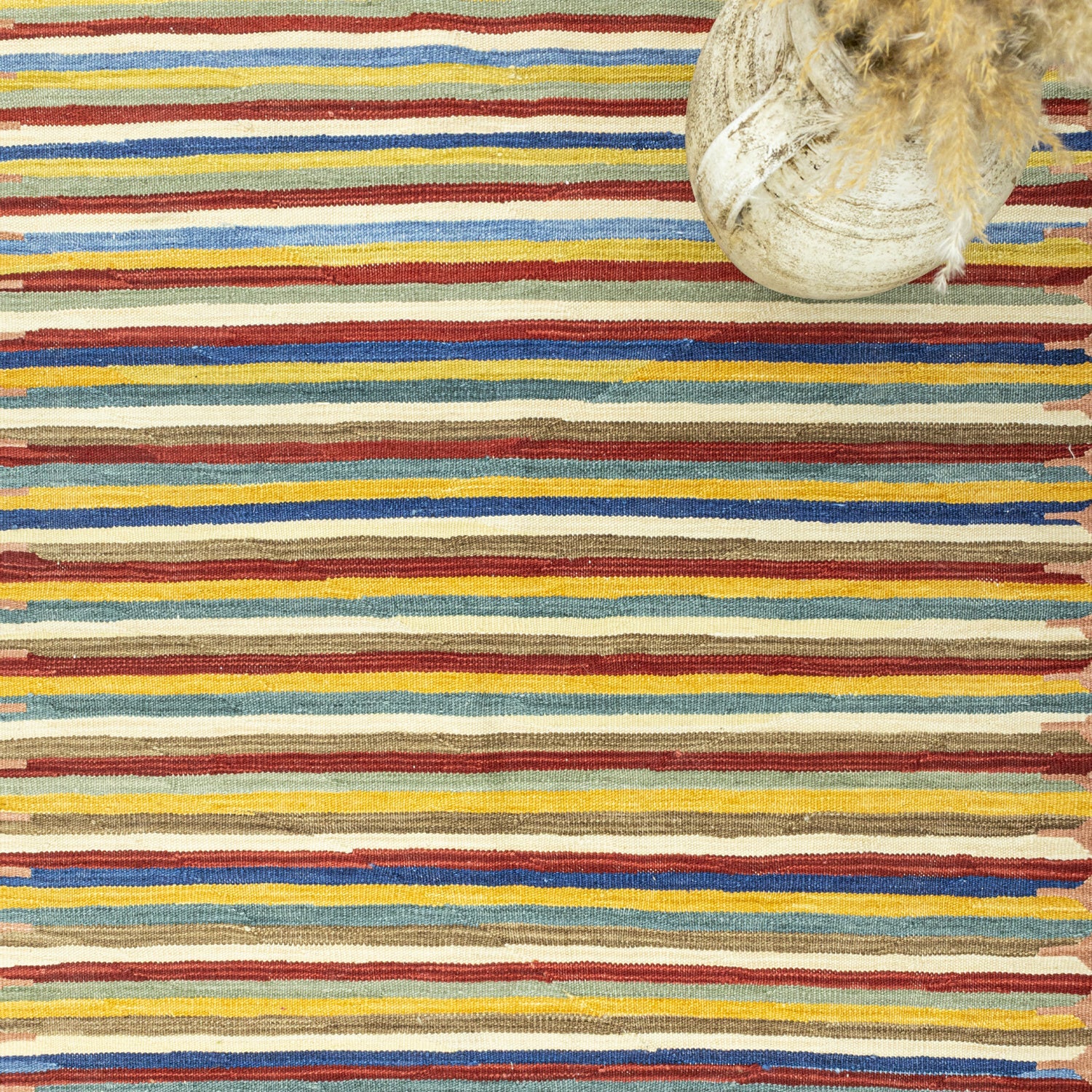 Samuel Çizgili El Dokuma Kilim 110x174 Cm