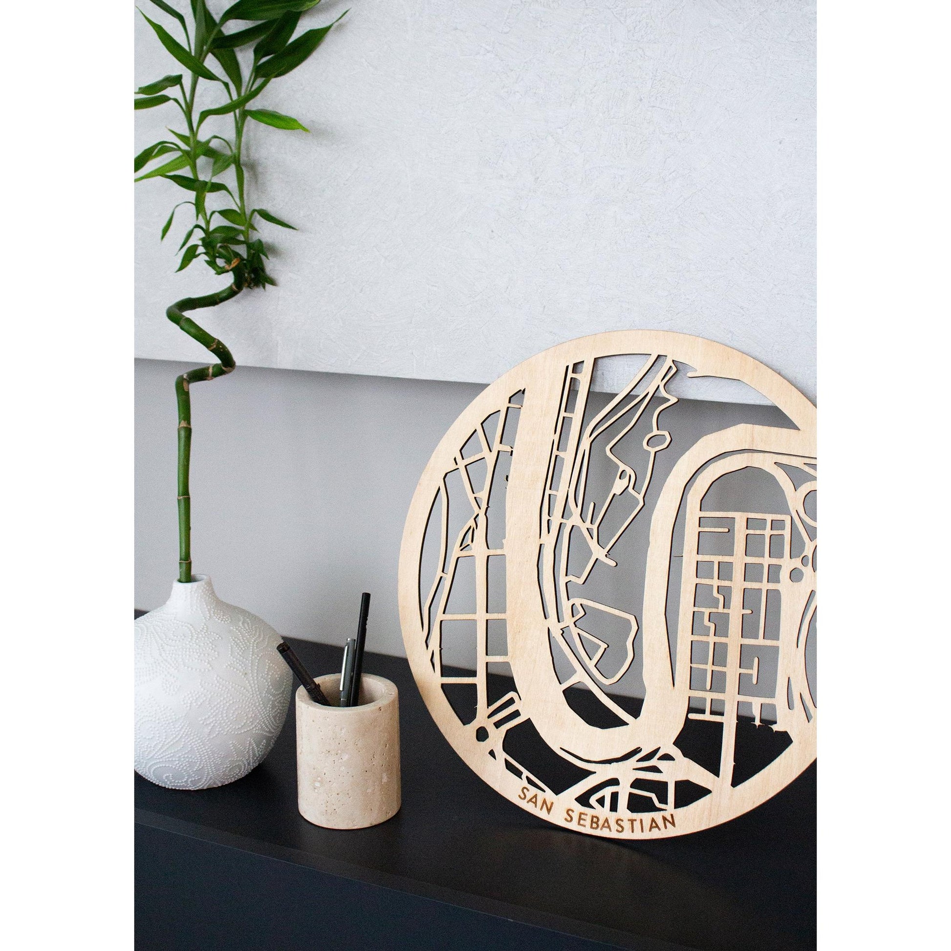 San Sebastian Ahşap Şehir Haritası