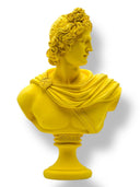 Sarı Apollo Heykeli | Pop Art & Modern Dekoratif Heykel