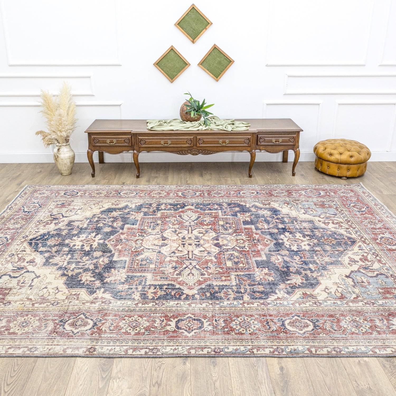 Satu Rustik Desenli El Dokuma Halı 229X348 Cm