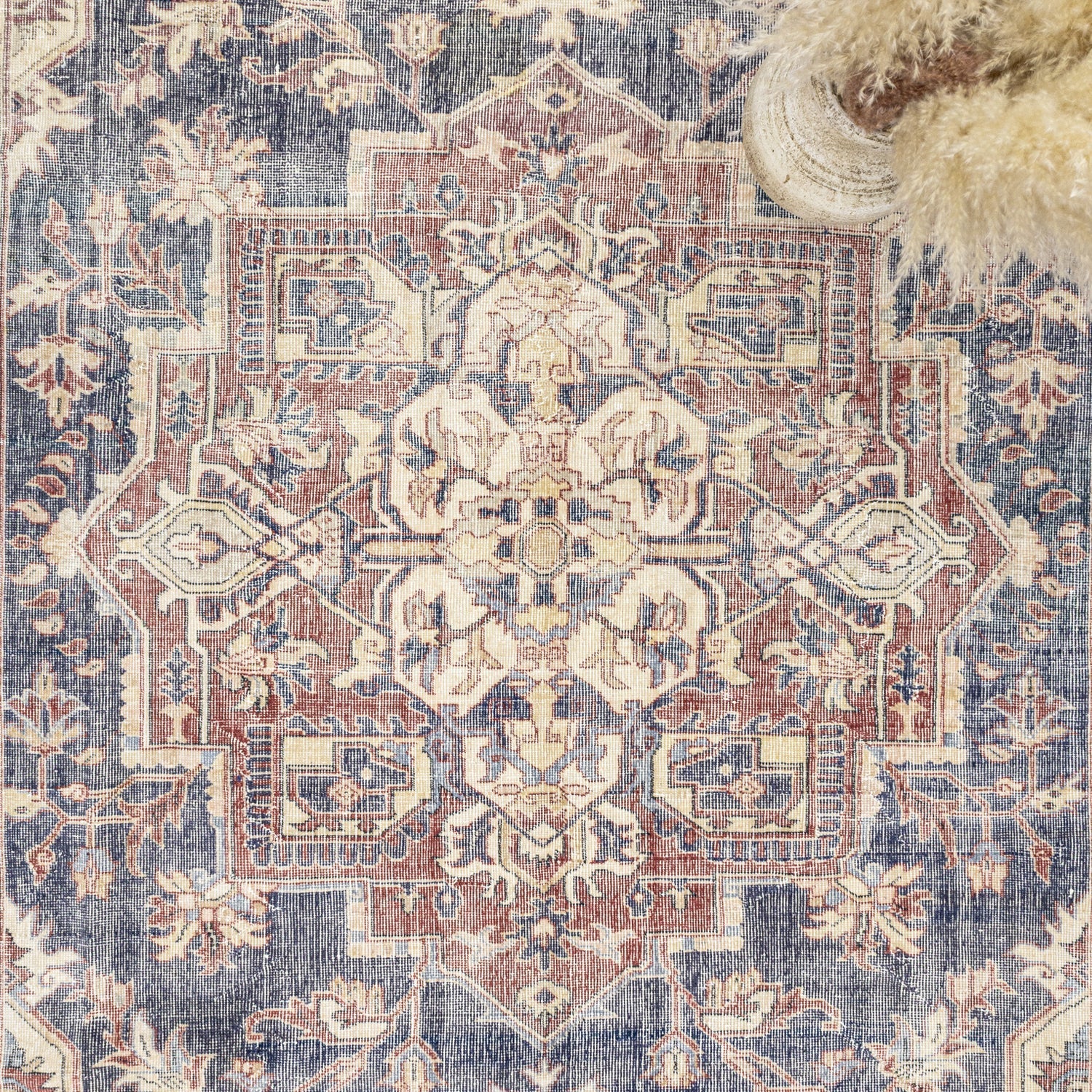 Satu Rustik Desenli El Dokuma Halı 229X348 Cm