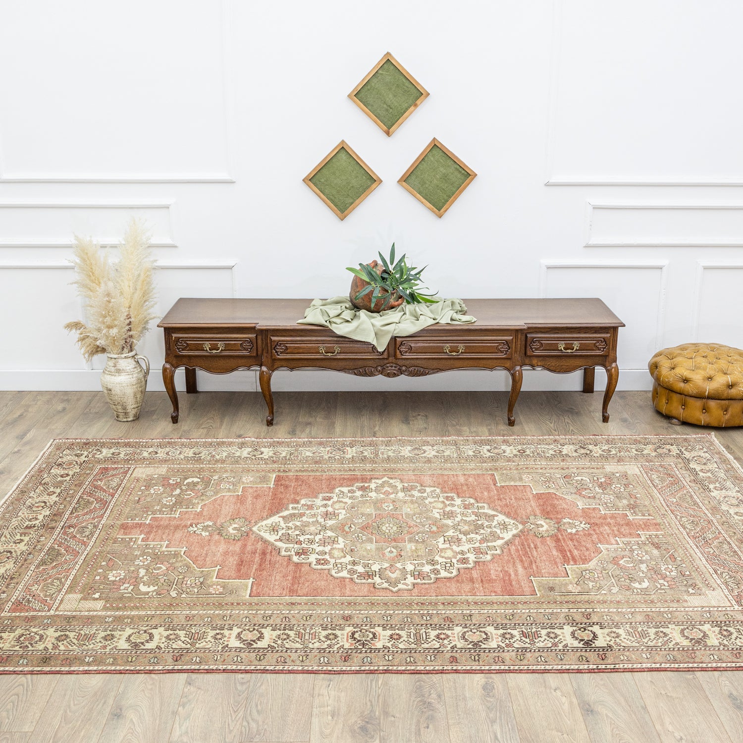 Sazak El Dokuma Yün Taşpınar Halısı 187X320 Cm