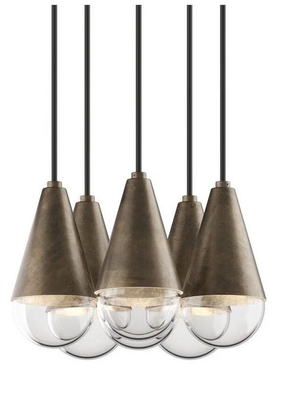 Dew Antik Demir Sarkıt Avize