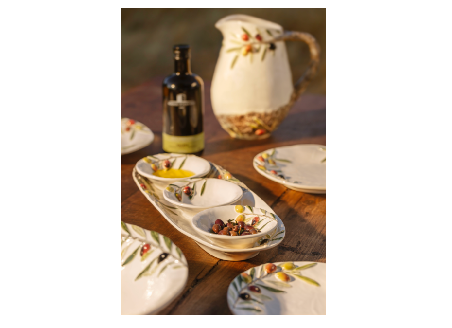 Olival 3 Kaseli Kayık Tabak