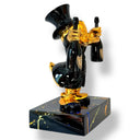 Scrooge Mcduck Şampanya Heykeli | Gold Chrome Celebration Edition