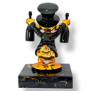 Scrooge Mcduck Şampanya Heykeli | Gold Chrome Celebration Edition