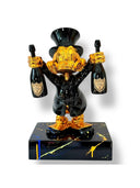 Scrooge Mcduck Şampanya Heykeli | Gold Chrome Celebration Edition