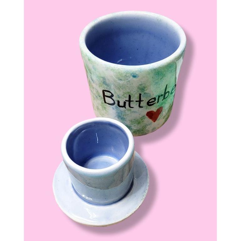 Seramik Butterbell Saklama Kutusu