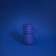 Seramik El Yapımı Espresso Fincani | Ripple 2'li Set