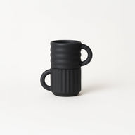 Seramik El Yapımı Espresso Fincani | Ripple 2'li Set
