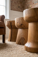Serin Ahşap Torna Sehpa