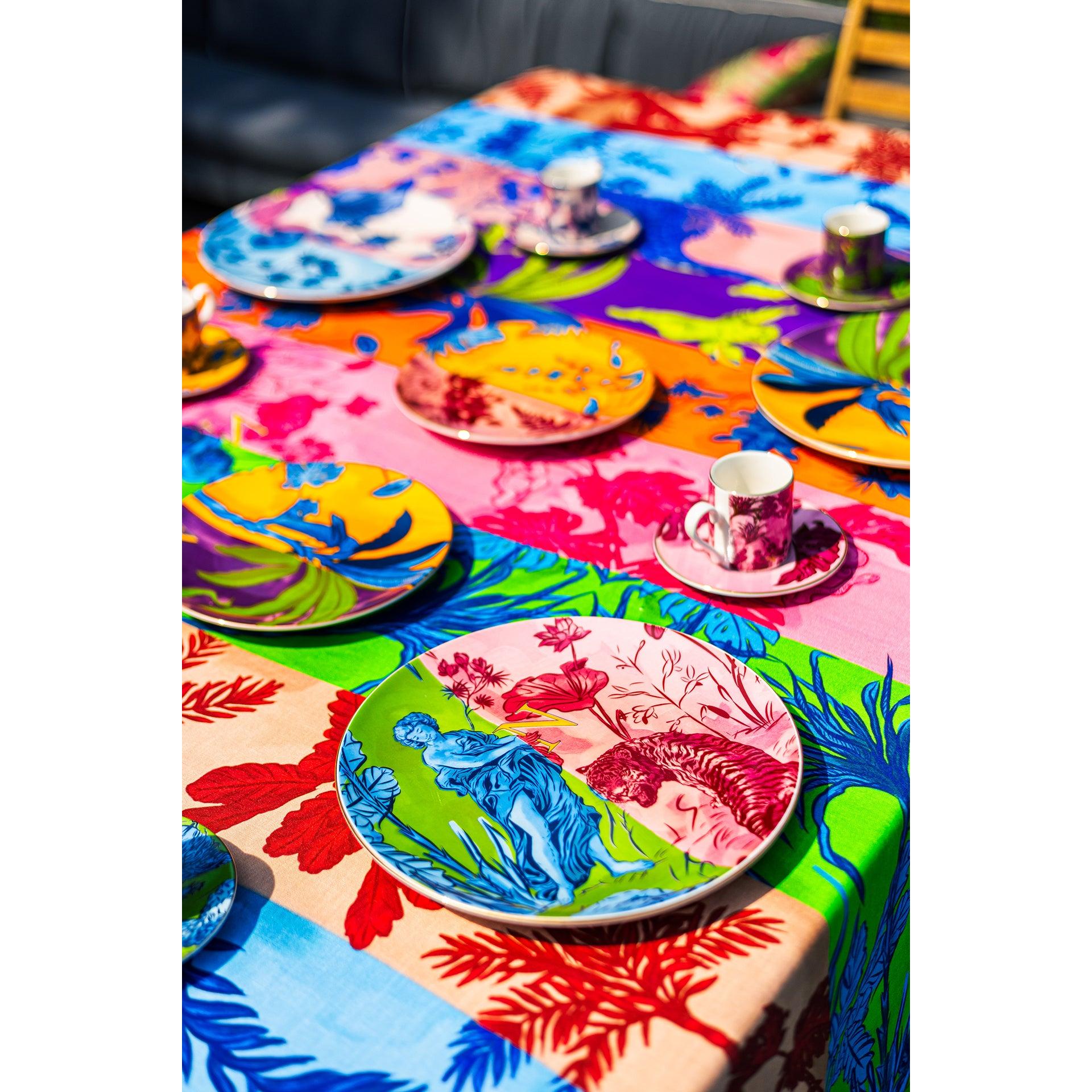 Signature Burgundy Kahve Fincanı (2'li Set)