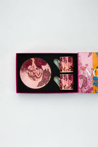 Signature Burgundy Kahve Fincanı (2'li Set)-Kahve Fincanı-Noccaso-NowShopFun