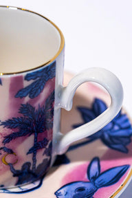 Signature Pink Kahve Fincanı (2'li Set)-Kahve Fincanı-Noccaso-NowShopFun
