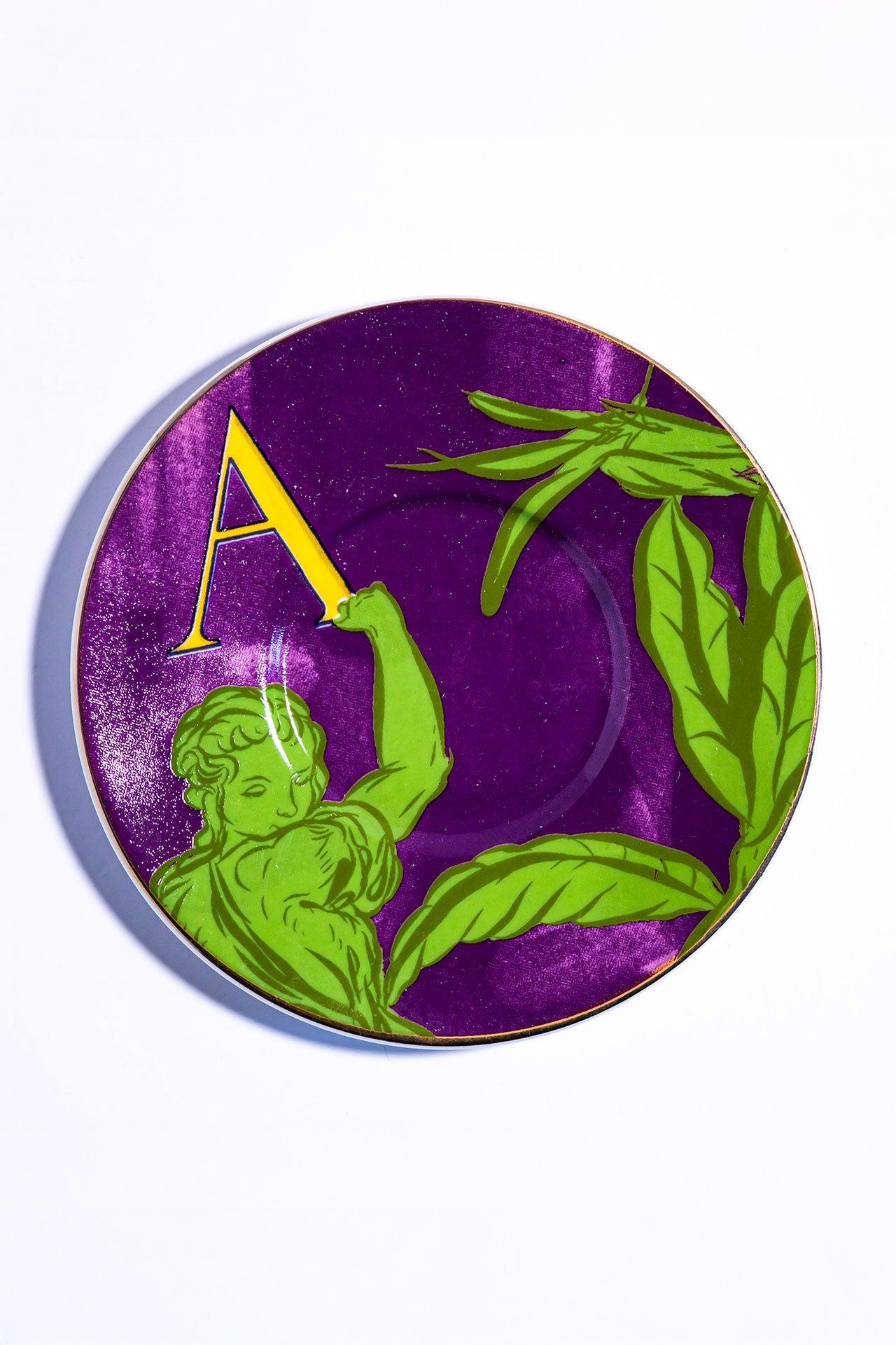 Signature Purple Kahve Fincanı (2'li Set)