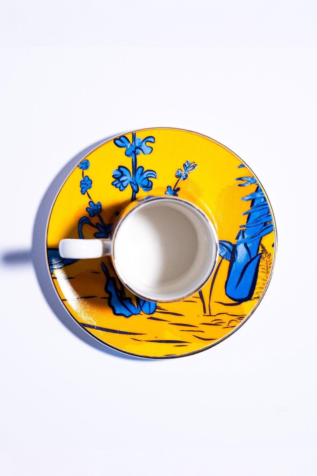 Signature Yellow Kahve Fincanı (2'li Set)