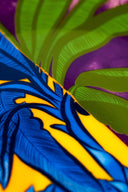 Signature Yellow & Purple Servis Tabak (2'li Set)