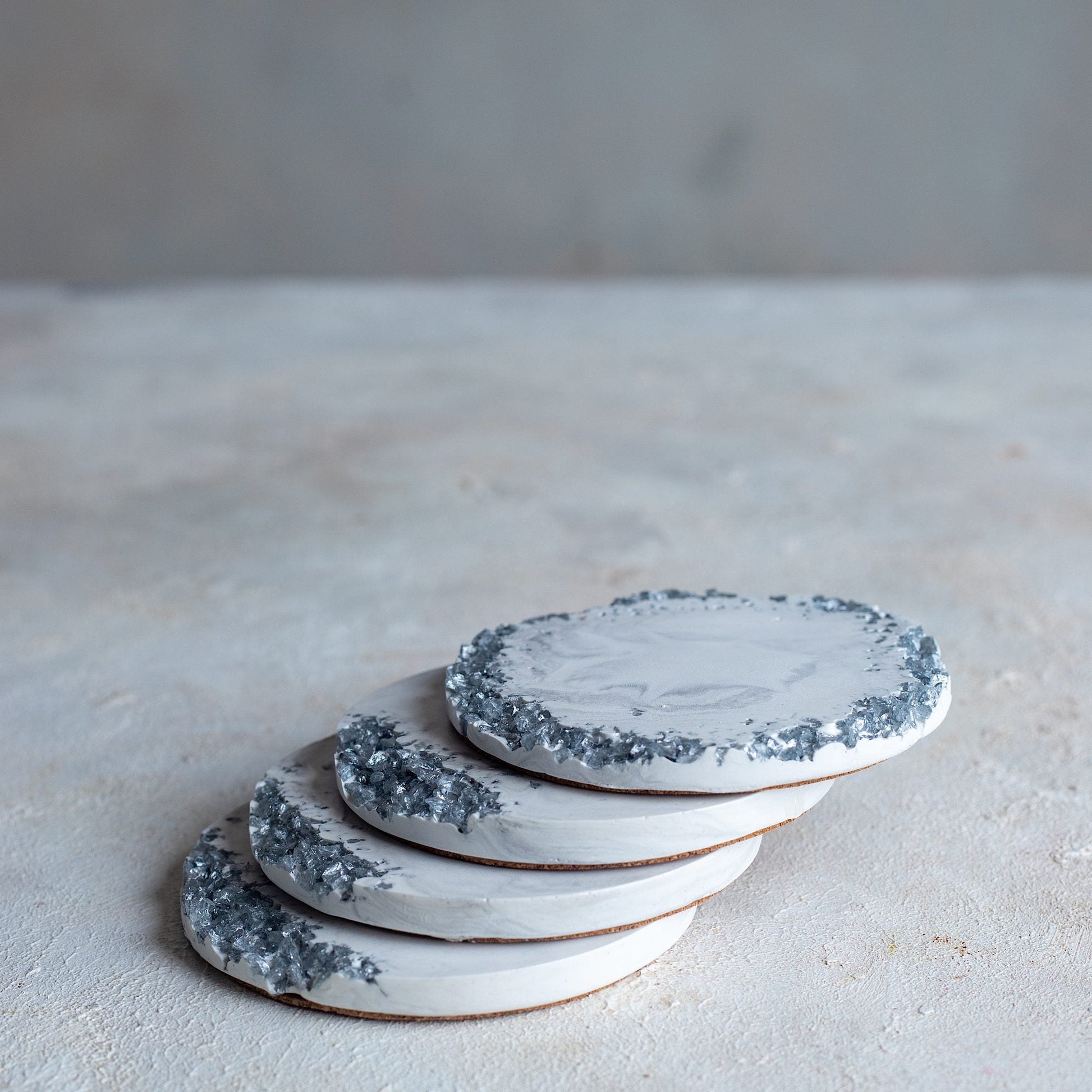 Silver Muse Bardak Altlıkları