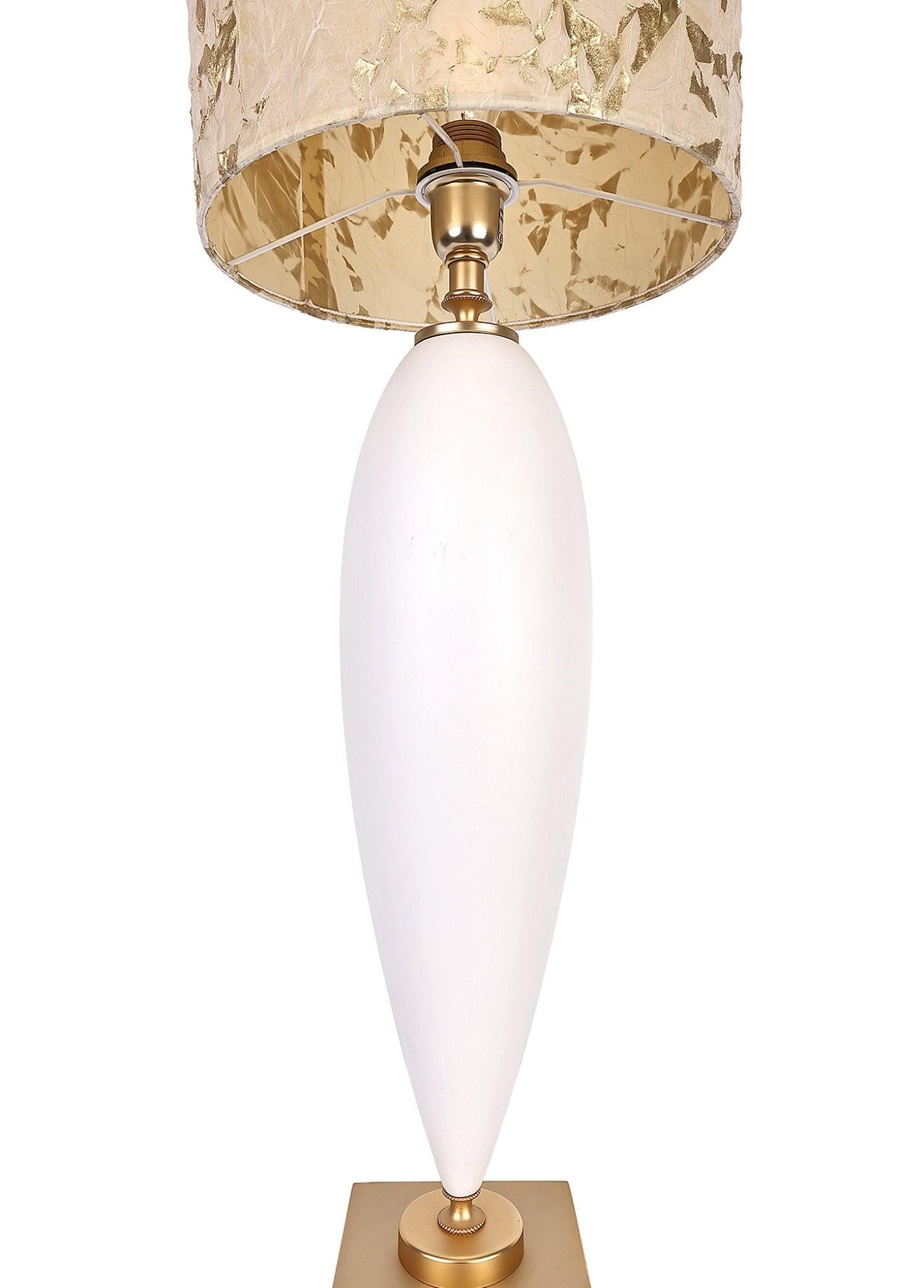 Sinis Gold-Beyaz Abajur