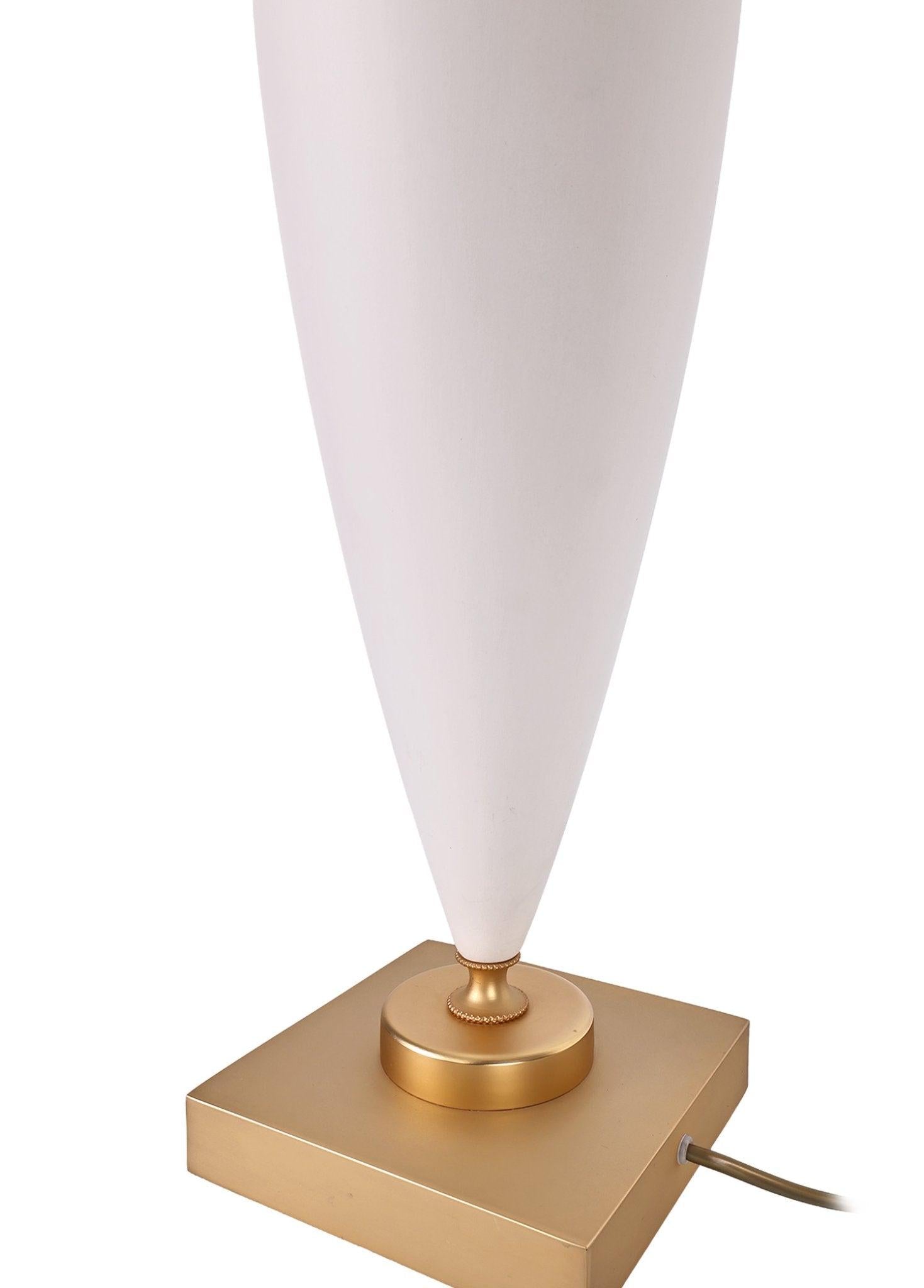 Sinis Gold-Beyaz Abajur