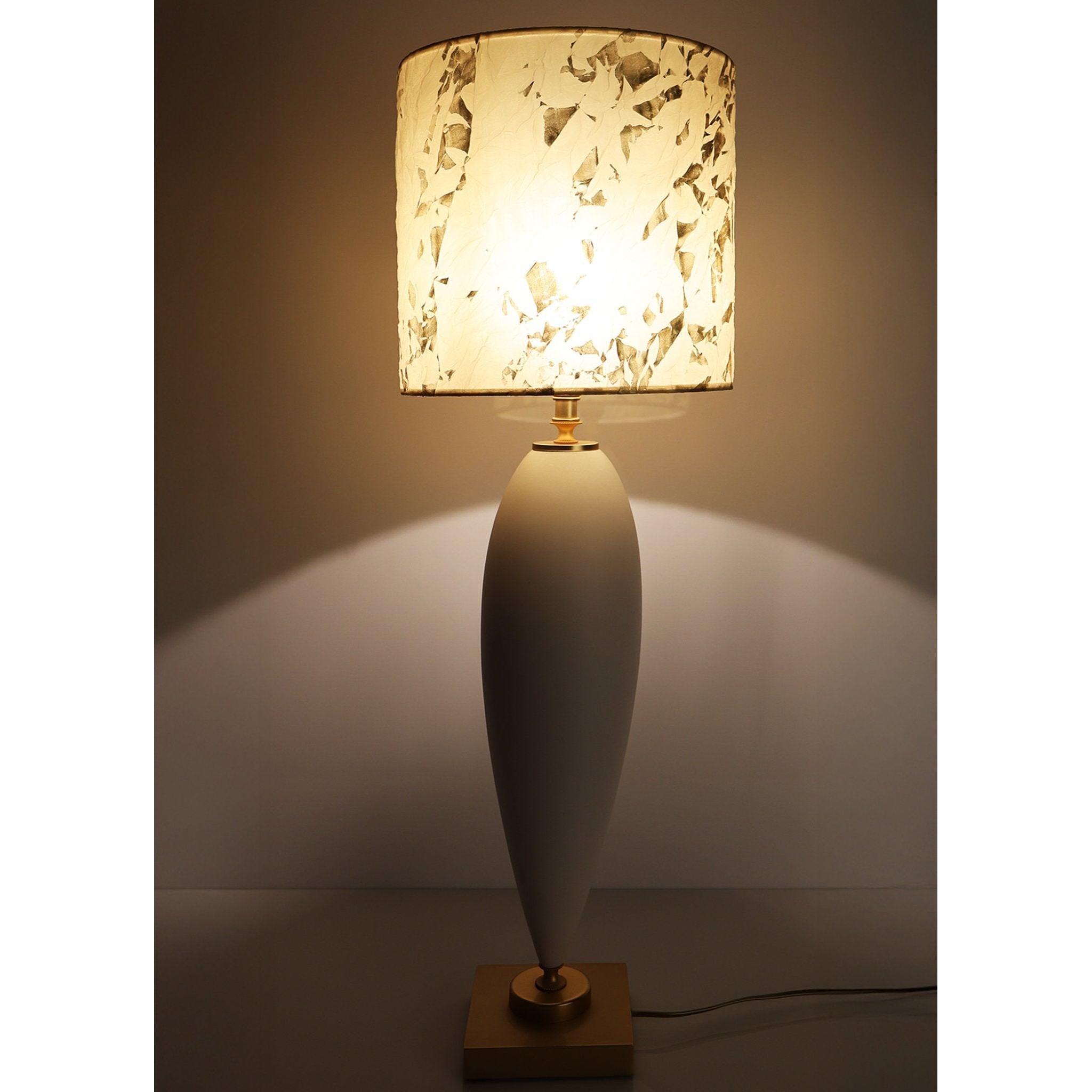 Sinis Gold-Beyaz Abajur