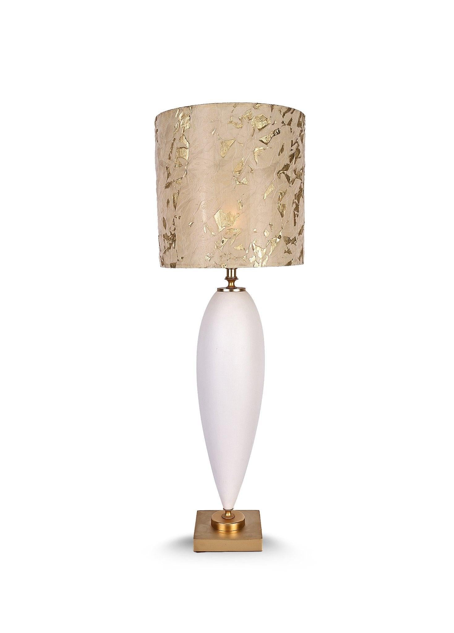 Sinis Gold-Beyaz Abajur