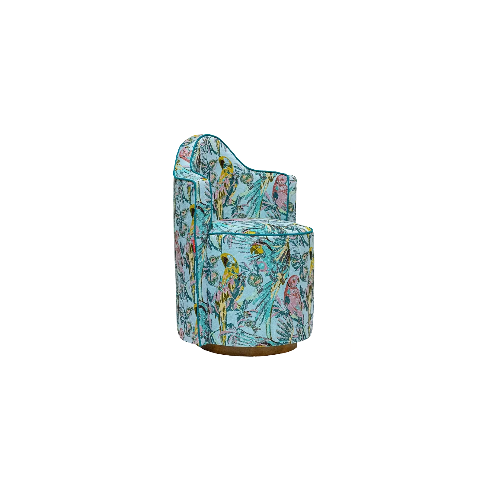 Sırt Destekli Özel Desen Dekoratif Puf