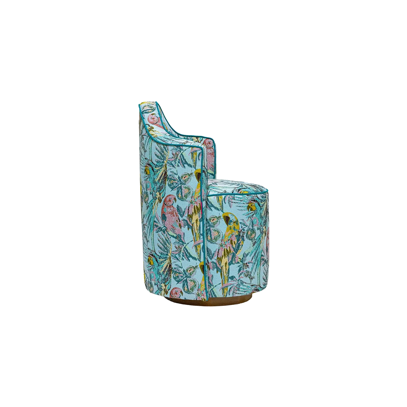 Sırt Destekli Özel Desen Dekoratif Puf