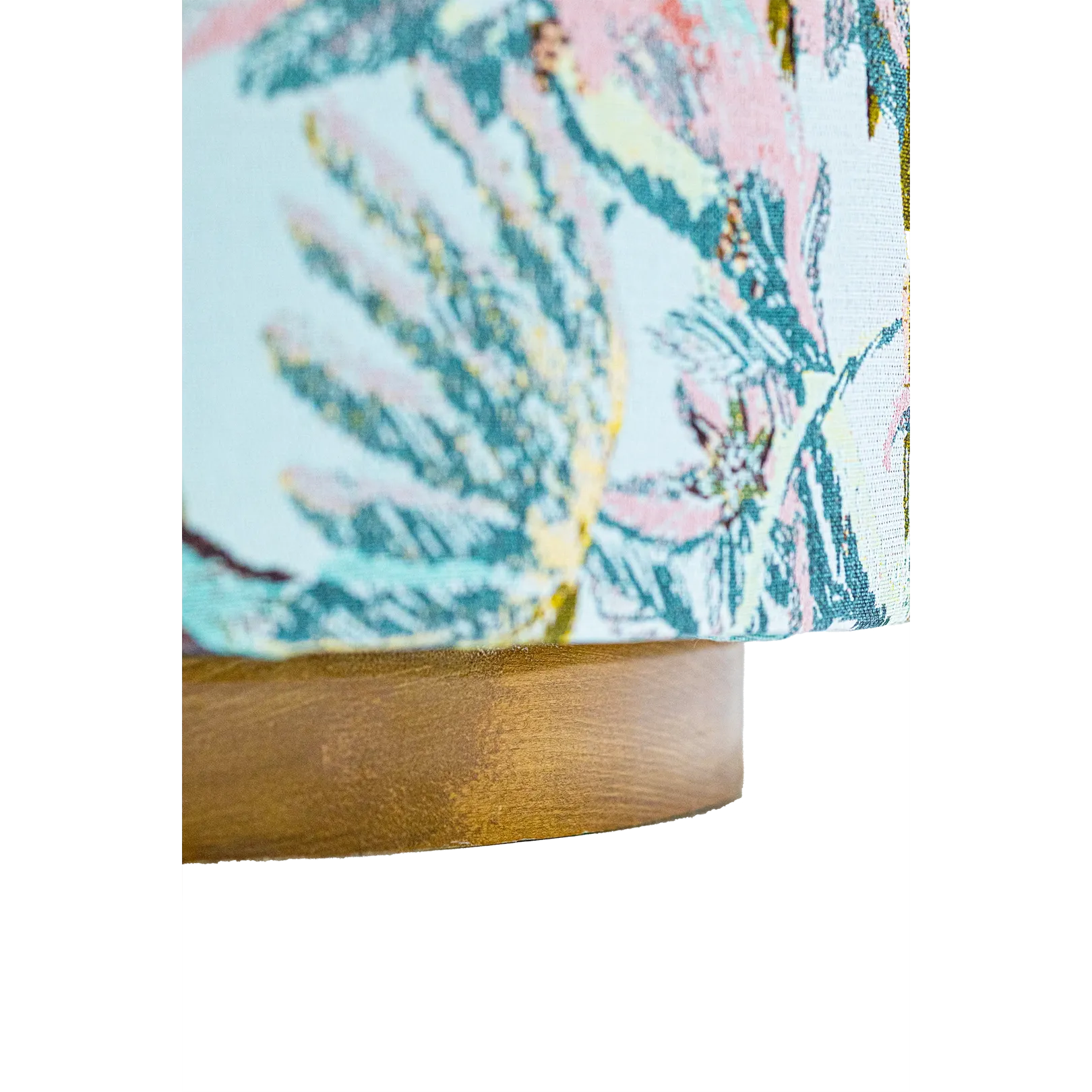 Sırt Destekli Özel Desen Dekoratif Puf