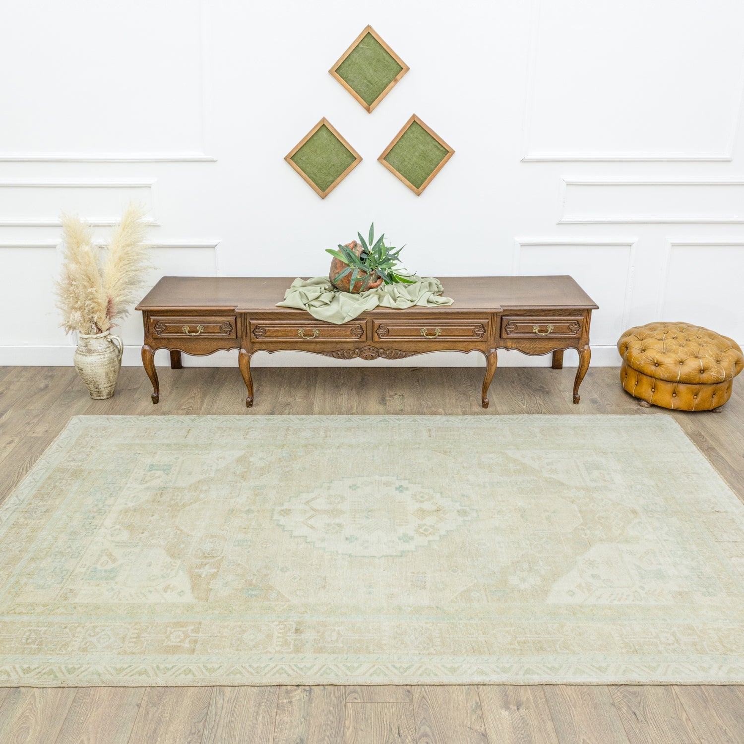 Skade Vintage El Dokuma Yün Halı 173X299 Cm