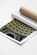 Sky Clock Fine Art Baskı