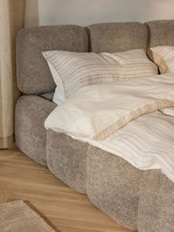 Sofia Gizli Depolama Alanlı Bukle Döşemeli Bazalı Karyola-Karyola-Innature Home-Açık Bej-200x200-NowShopFun